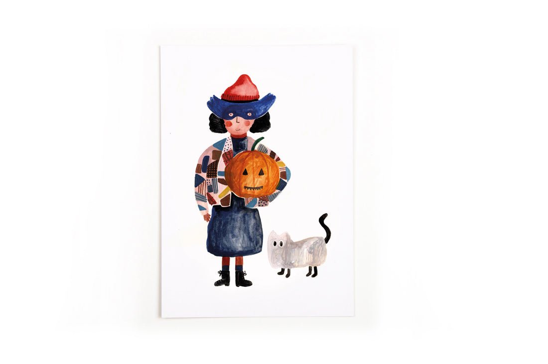 Postkarte Halloween