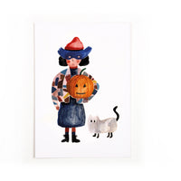 Postkarte Halloween