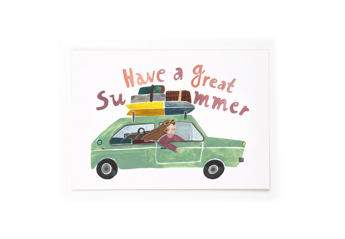 Postkarte Have a great Summer